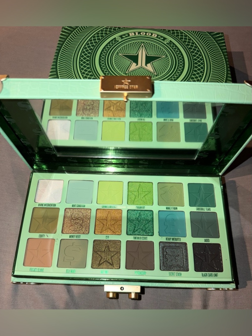 Jeffree Star “Blood Money” Eyeshadow Palette